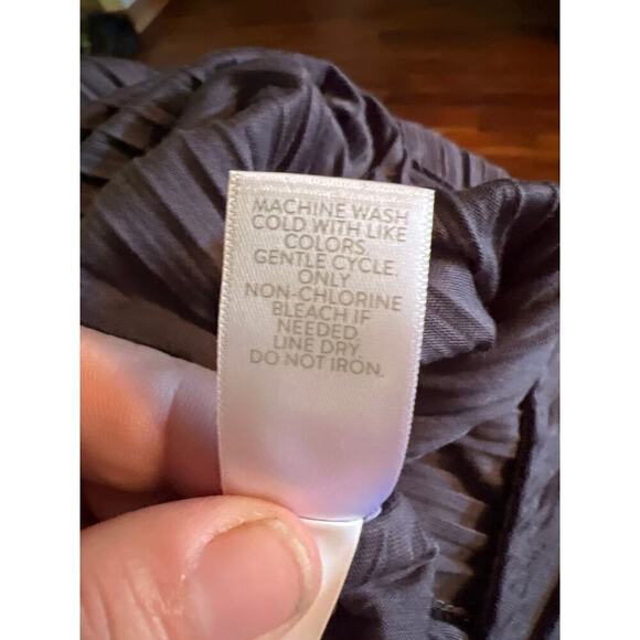 pureJill Elements pleated jumpsuit M slate blue classic - Picture 9 of 10